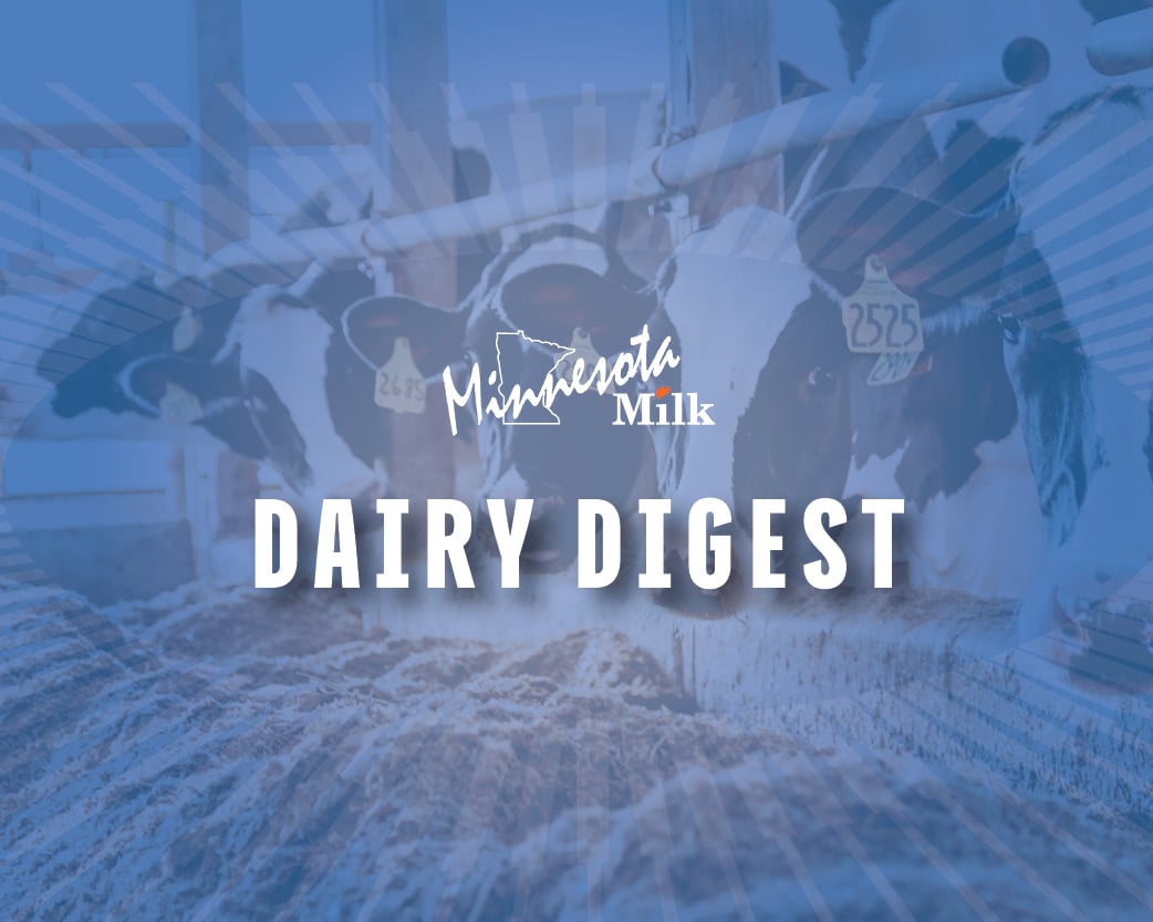 Dairy Digest Blue Graphic