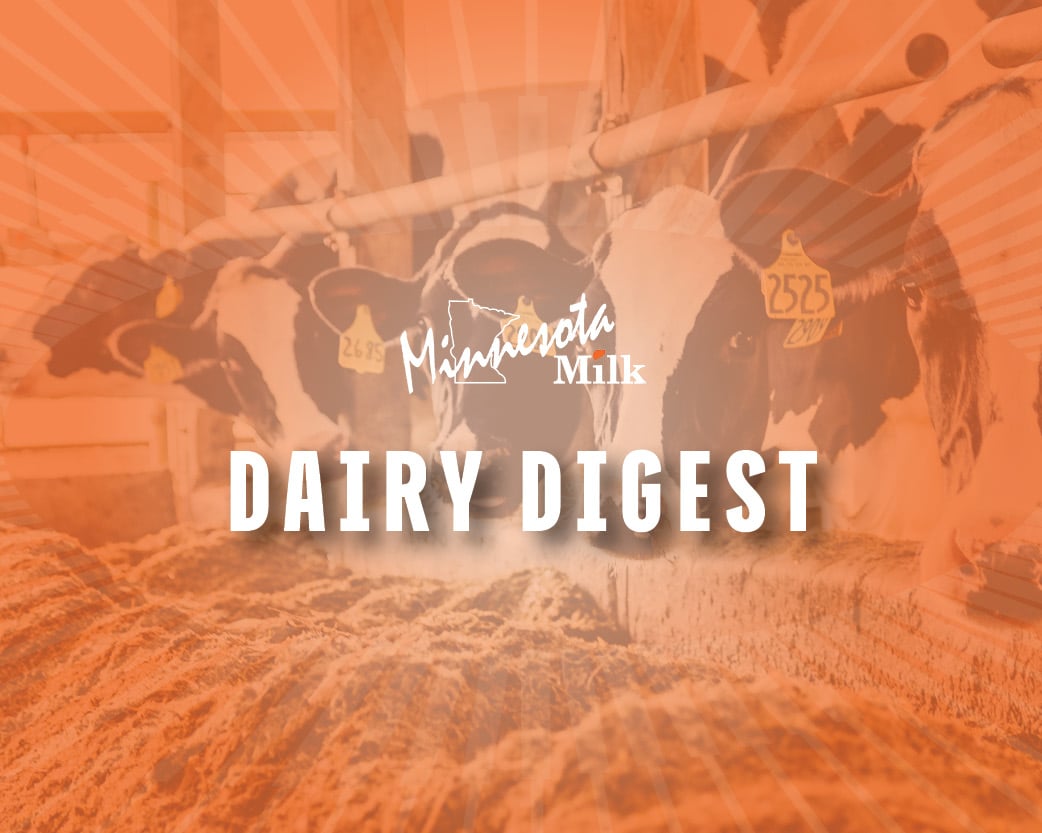 Dairy Digest Orange Graphic
