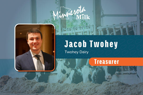 Jacob MN Milk board member