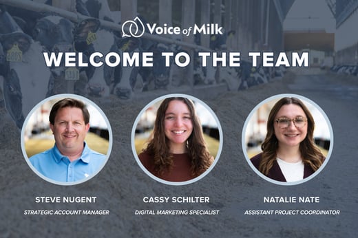 VOM three new staff members